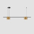 Подвесной светильник Denkirs Orbit DK4061-BK+SG Подвесной светильник Denkirs Orbit DK4061-BK+SG