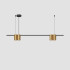 Подвесной светильник Denkirs Orbit DK4061-BK+SG Подвесной светильник Denkirs Orbit DK4061-BK+SG