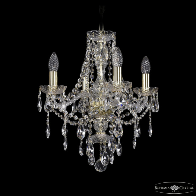 Подвесная люстра Bohemia Ivele Crystal 1415/4/141 G