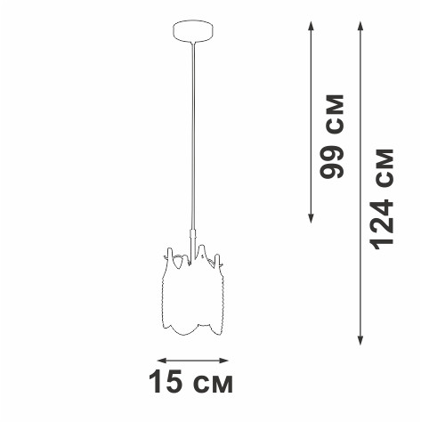 Подвесной светильник Vitaluce V5813-8/1S Подвесной светильник Vitaluce V5813-8/1S
