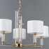 Подвесная люстра Illumico IL0755-5PSQ-25 BRASS GENOA