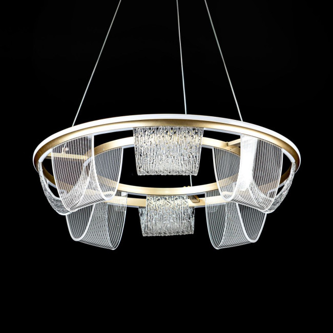 Подвесная люстра LED4U L7706-630 GD Подвесная люстра LED4U L7706-630 GD