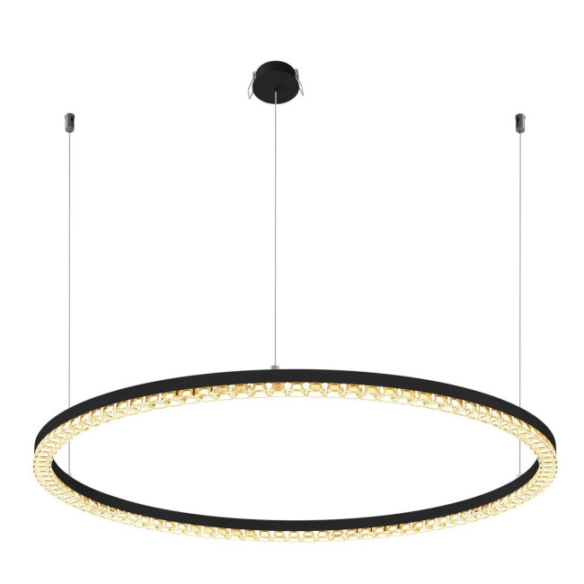 Подвесная люстра Arlight SP-DIAMOND-R650-36W Warm3000 (BK, 45 deg, 230V, TRIAC) 054473 Подвесная люстра Arlight SP-DIAMOND-R650-36W Warm3000 (BK, 45 deg, 230V, TRIAC) 054473