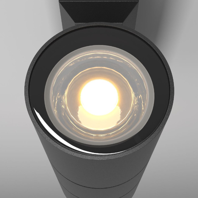 Уличный настенный светильник Maytoni Bowery O574WL-02B