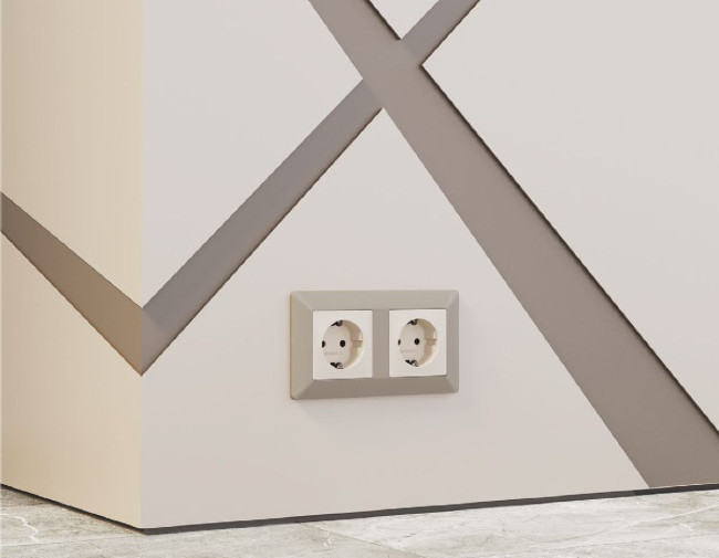 Рамка четырехместная Ambrella Volt Line AF110364