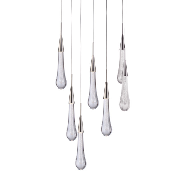Подвесной светильник Pour 7A satin nickel Подвесной светильник Pour 7A satin nickel