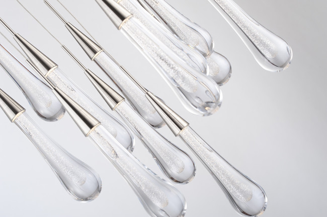 Подвесной светильник Pour 7A satin nickel Подвесной светильник Pour 7A satin nickel