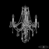 Подвесная люстра Bohemia Ivele Crystal 1415/3/165 Ni Подвесная люстра Bohemia Ivele Crystal 1415/3/165 Ni