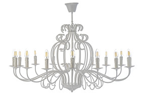 Подвесная люстра Arti Lampadari Amaro E 1.1.16 W Подвесная люстра Arti Lampadari Amaro E 1.1.16 W