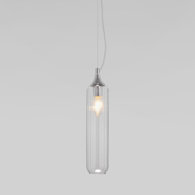 Подвесной светильник Eurosvet Siesta 50252/1 прозрачный a063656 Подвесной светильник Eurosvet Siesta 50252/1 прозрачный a063656