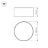 Накладной светильник Arlight SP-RONDO-140B-18W Day White 022237 Накладной светильник Arlight SP-RONDO-140B-18W Day White 022237