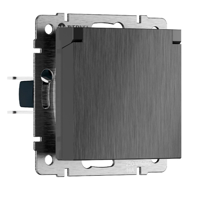 Розетка с защитной крышкой и шторками Werkel W1171204 4690389213076 a069599 Розетка с защитной крышкой и шторками Werkel W1171204 4690389213076 a069599