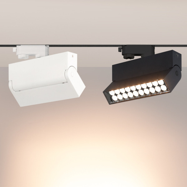Трековый светодиодный светильник Arlight LGD-Loft-Track-4TR-S170-10W White6000 033115 Трековый светодиодный светильник Arlight LGD-Loft-Track-4TR-S170-10W White6000 033115