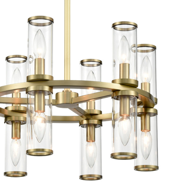Люстра на штанге Delight Collection MD2061-12B br.brass Люстра на штанге Delight Collection MD2061-12B br.brass