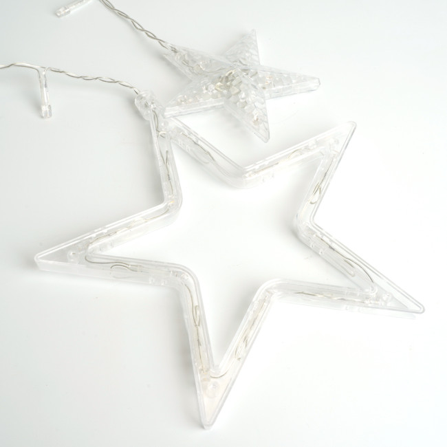 Светодиодная гирлянда бахрома Звезды Feron CL29 48614 Светодиодная гирлянда бахрома Звезды Feron CL29 48614