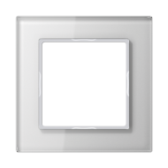 Рамка одноместная Jung AC581GLWW