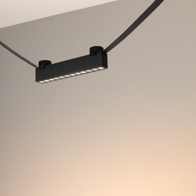 Трековый светильник Arlight ART-INBELT-DOTS-L210-8W Day4000-MIX (BK, 33 deg, 48V, DALI) 051211