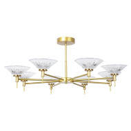Люстра на штанге Arte Lamp Alessia A2076PL-8GO