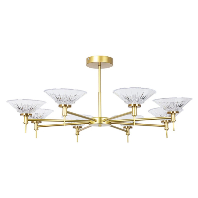 Люстра на штанге Arte Lamp Alessia A2076PL-8GO Люстра на штанге Arte Lamp Alessia A2076PL-8GO
