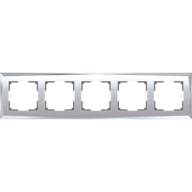 Рамка на 5 постов зеркальная Werkel W0051220 4690389158896 Рамка на 5 постов зеркальная Werkel W0051220 4690389158896