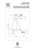 Подвесная люстра Lightstar Gamma G9 737136 Подвесная люстра Lightstar Gamma G9 737136