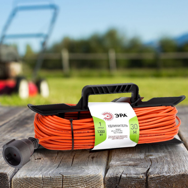 Удлинитель силовой Эра UFx-1-2x0.75-30m Б0046822 Удлинитель силовой Эра UFx-1-2x0.75-30m Б0046822