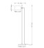 Торшер Milosh Tendence Kizzi 0911FL-1BKG Торшер Milosh Tendence Kizzi 0911FL-1BKG