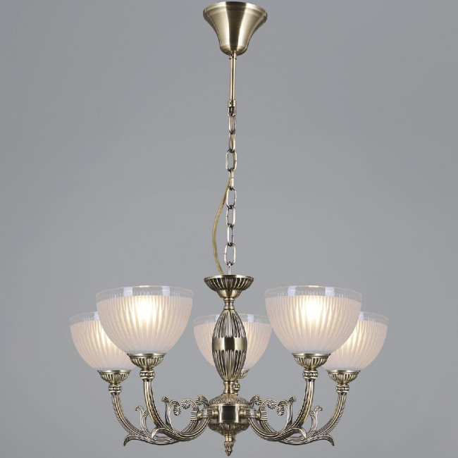 Подвесная люстра Illumico IL9939-5PSQ-24 AB CAPELLA