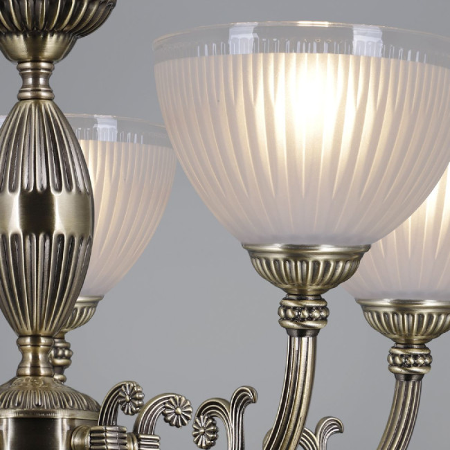 Подвесная люстра Illumico IL9939-5PSQ-24 AB CAPELLA