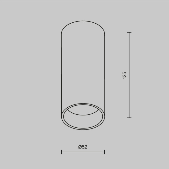 Потолочный светильник Maytoni Technical Focus Led Focus Led C056CL-L12W3K-W-PT