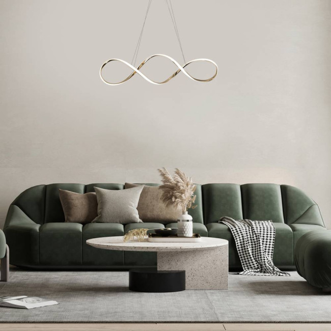 Подвесной светильник Escada Knot 10236/1LED Gold Подвесной светильник Escada Knot 10236/1LED Gold