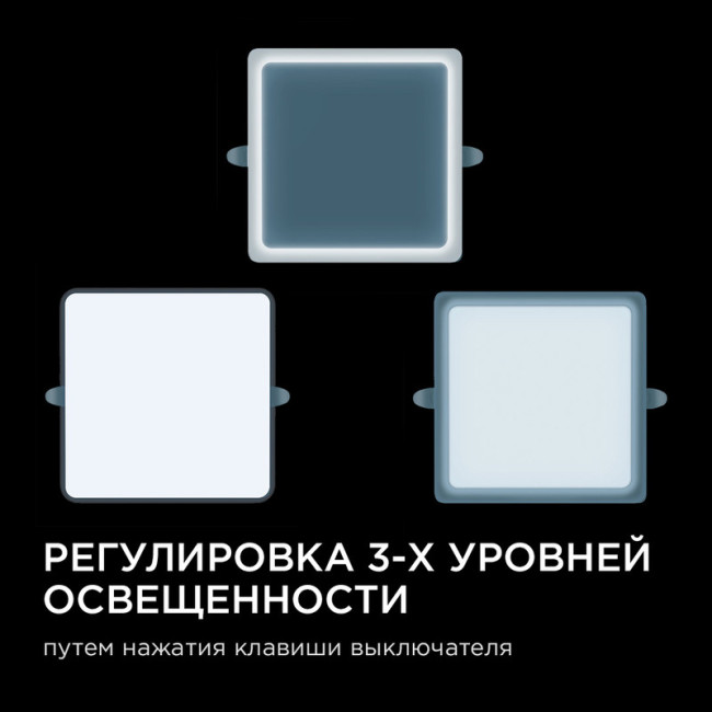 Встраиваемая светодиодная панель Apeyron FLP 06-130 Встраиваемая светодиодная панель Apeyron FLP 06-130