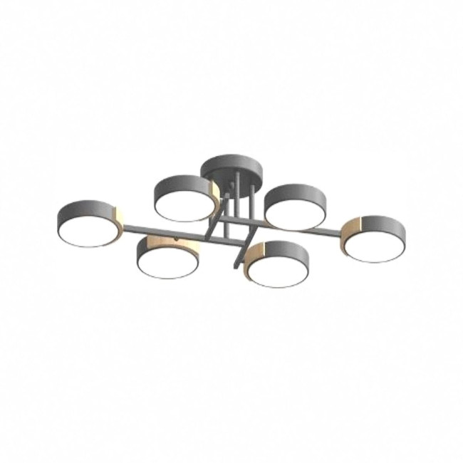 Потолочная люстра LED4U L3211-830 GR Потолочная люстра LED4U L3211-830 GR