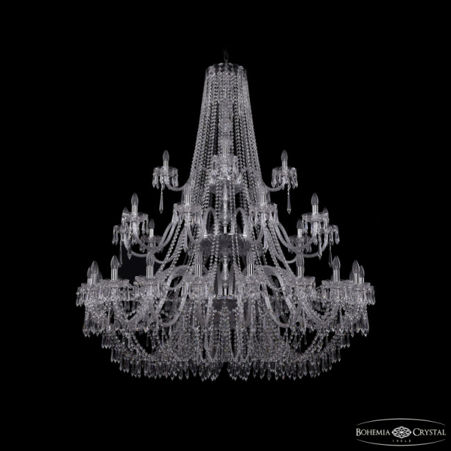 Подвесная люстра Bohemia Ivele Crystal 1403/20+10+5/530/3d Ni Подвесная люстра Bohemia Ivele Crystal 1403/20+10+5/530/3d Ni