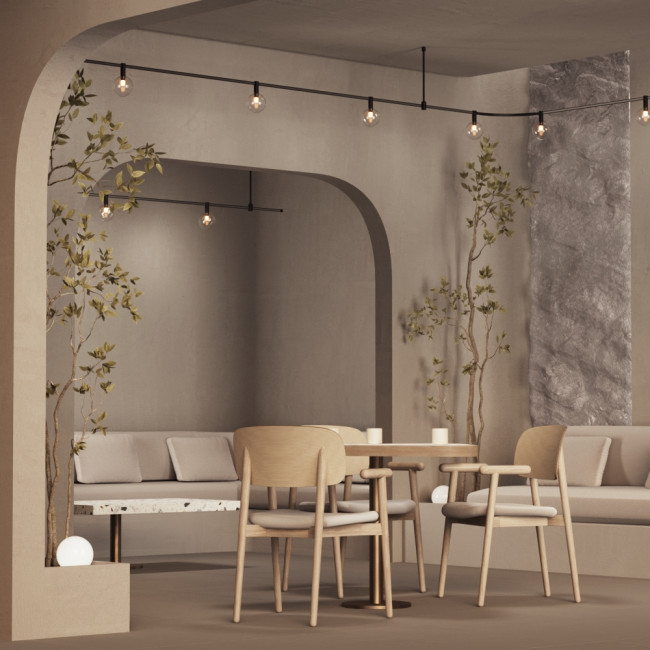 Трековый магнитный светильник Maytoni Bubble TR205-1-3W3K-B Трековый магнитный светильник Maytoni Bubble TR205-1-3W3K-B