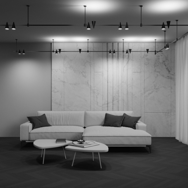 Трековый магнитный светильник Maytoni Keila TR146-1-5W3K-B Трековый магнитный светильник Maytoni Keila TR146-1-5W3K-B