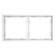 Рамка на 2 поста Voltum S70 VLS100202 (белый матовый)