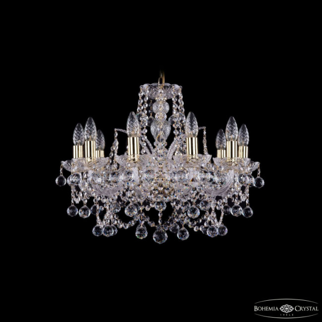 Подвесная люстра Bohemia Ivele Crystal 1411/10/195 G Balls