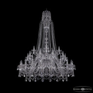 Подвесная люстра Bohemia Ivele Crystal 1411/20+10+5/460/XL-175/2d Ni