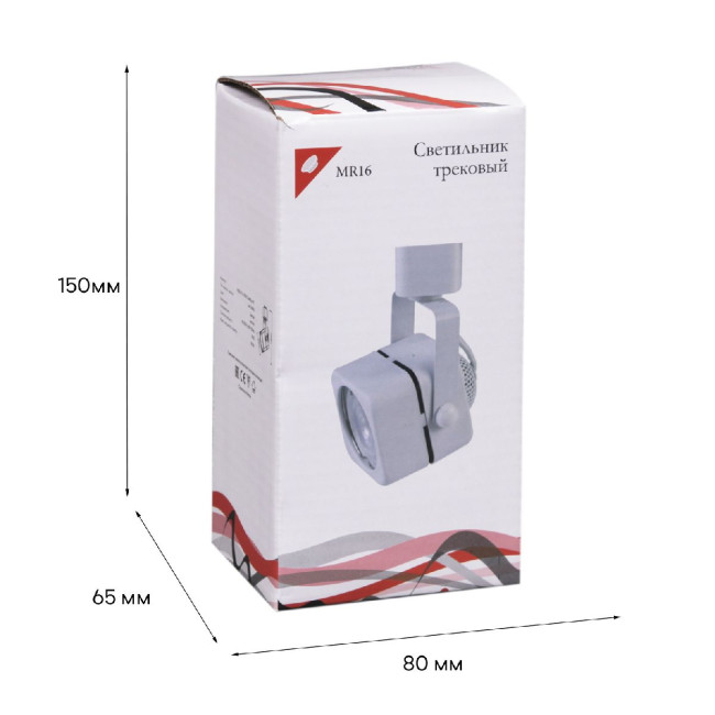 Трековый однофазный светильник Reluce 16022-9.3-001CT MR16 WT Трековый однофазный светильник Reluce 16022-9.3-001CT MR16 WT