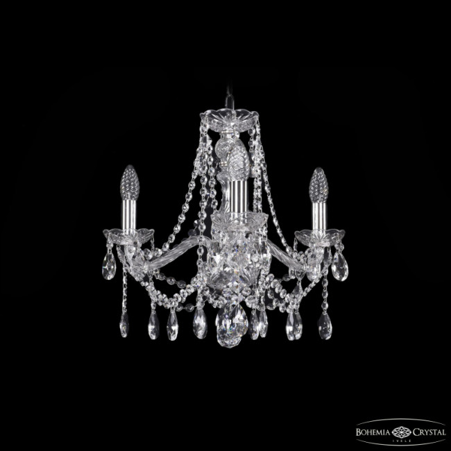 Подвесная люстра Bohemia Ivele Crystal 1413/3/165 Ni