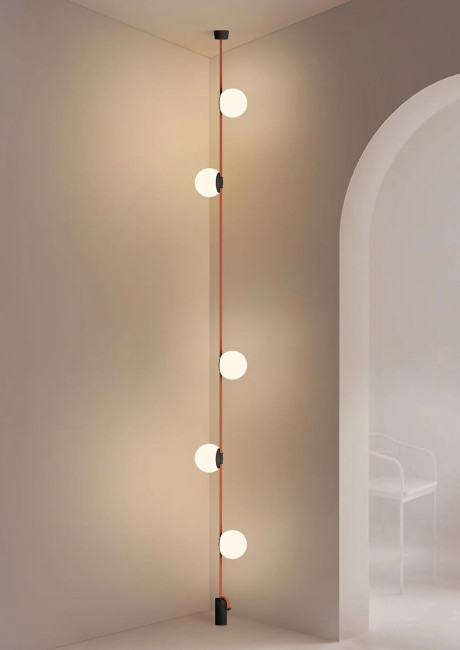 Трековый однофазный светильник Denkirs Belty orb DK5550-BK