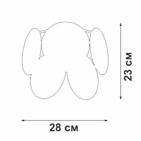 Настенный светильник Vitaluce V5828-8/1A Настенный светильник Vitaluce V5828-8/1A