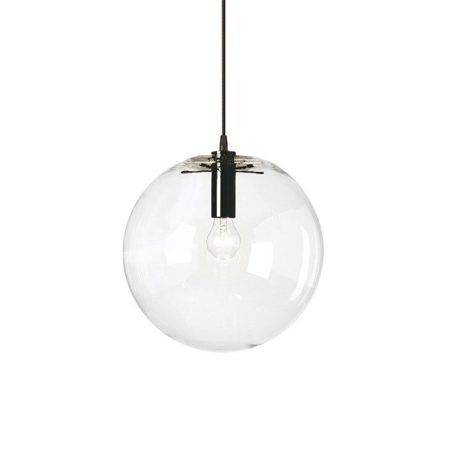 Подвесной светильник Ball 40 black/clear Подвесной светильник Ball 40 black/clear