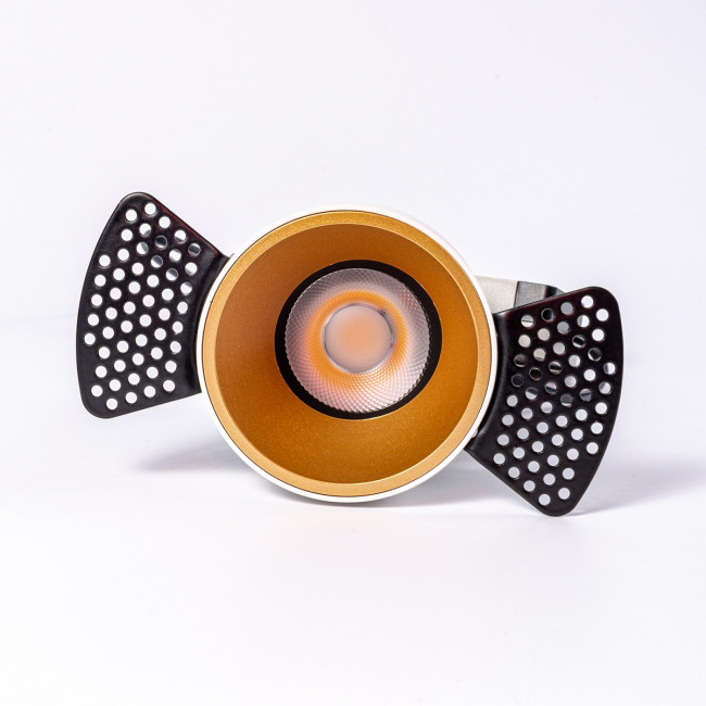 Встраиваемый светильник Fiberli 302T75 (круглая рамка) 12130202 Встраиваемый светильник Fiberli 302T75 (круглая рамка) 12130202