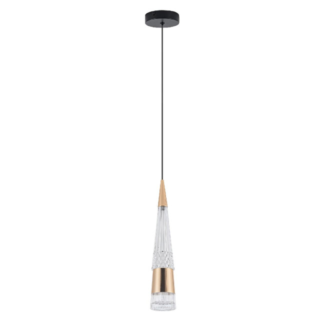 Подвесной светильник LED4U L7122-1 GD Подвесной светильник LED4U L7122-1 GD
