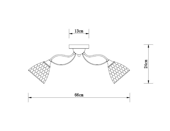 Потолочная люстра Arte Lamp Lily A4366PL-5BK Потолочная люстра Arte Lamp Lily A4366PL-5BK