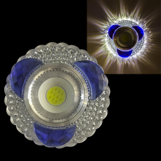 Встраиваемый светильник Reluce 42240-9.0-001PL MR16+LED3W CL/BL Встраиваемый светильник Reluce 42240-9.0-001PL MR16+LED3W CL/BL