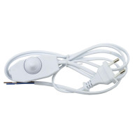 Шнур сетевой с вилкой и выключателем (UL-00004439) Uniel UCX-C30/02A-170 White Шнур сетевой с вилкой и выключателем (UL-00004439) Uniel UCX-C30/02A-170 White