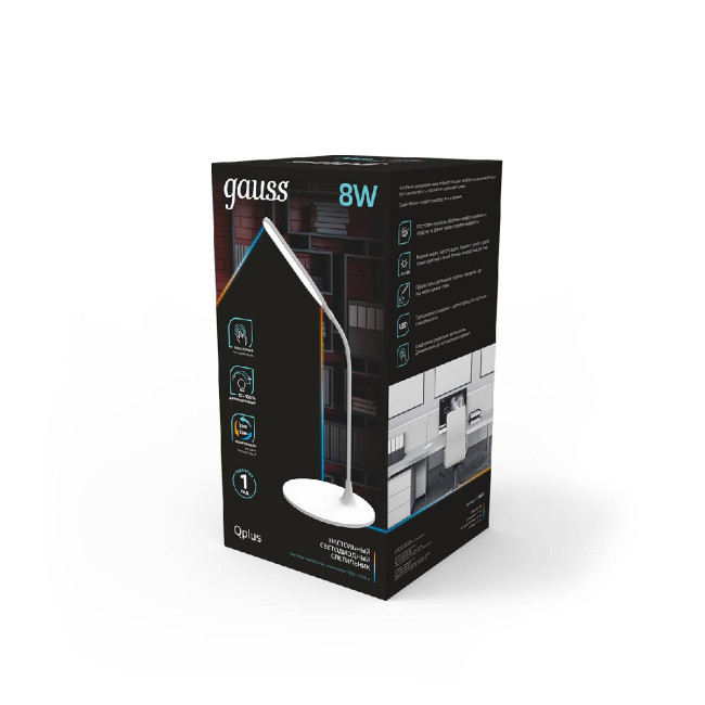 Настольная лампа Gauss Qplus GT5021 Настольная лампа Gauss Qplus GT5021